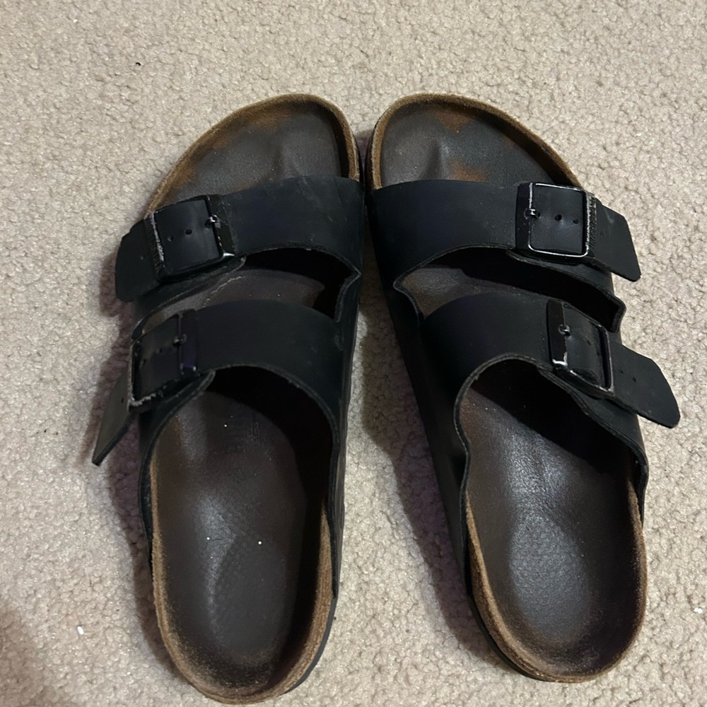 Well worn Birkenstocks